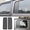 Rear Car Door Glass Panel Trim Cover for Jeep Wrangler JL Gladiator JT 4-Doors 2018 2022 Exterior Accessories