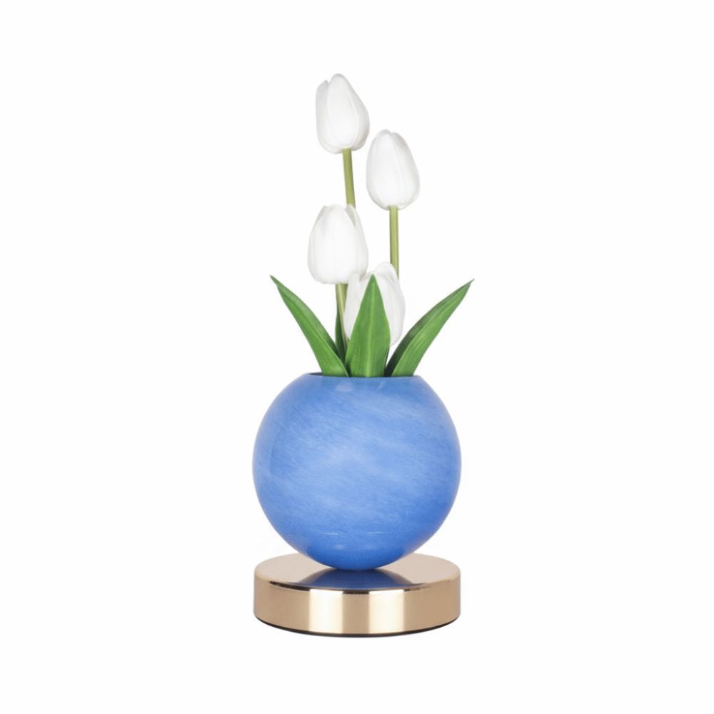 USB Rechargeable USB Rechargeable Desk Lamp Artificial Flower Desk Lamp Home Room Decor
