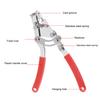 Professional Bicycle Brake Shifter Gear Cable Caliper with Plastic Grips High Carbon Steel Brake Gear Cutter Tension Puller Pliers