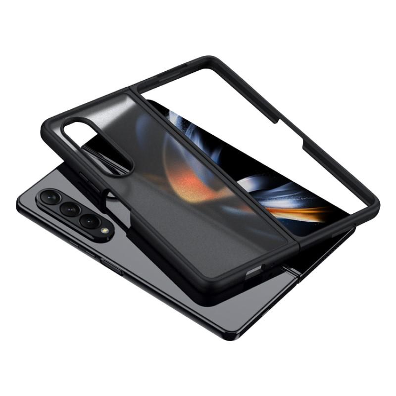 For Samsung Galaxy Z Fold 4 Flip 4 Frosted Clear Phone Case Fold4 Flip4 Ultra -Thin Pc Translucent Back Cover Galaxy Z Fold4 Case