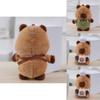 Delightful Capybara Stuffed Animal Keychain With Premium Pp Cotton Filling For Comfort