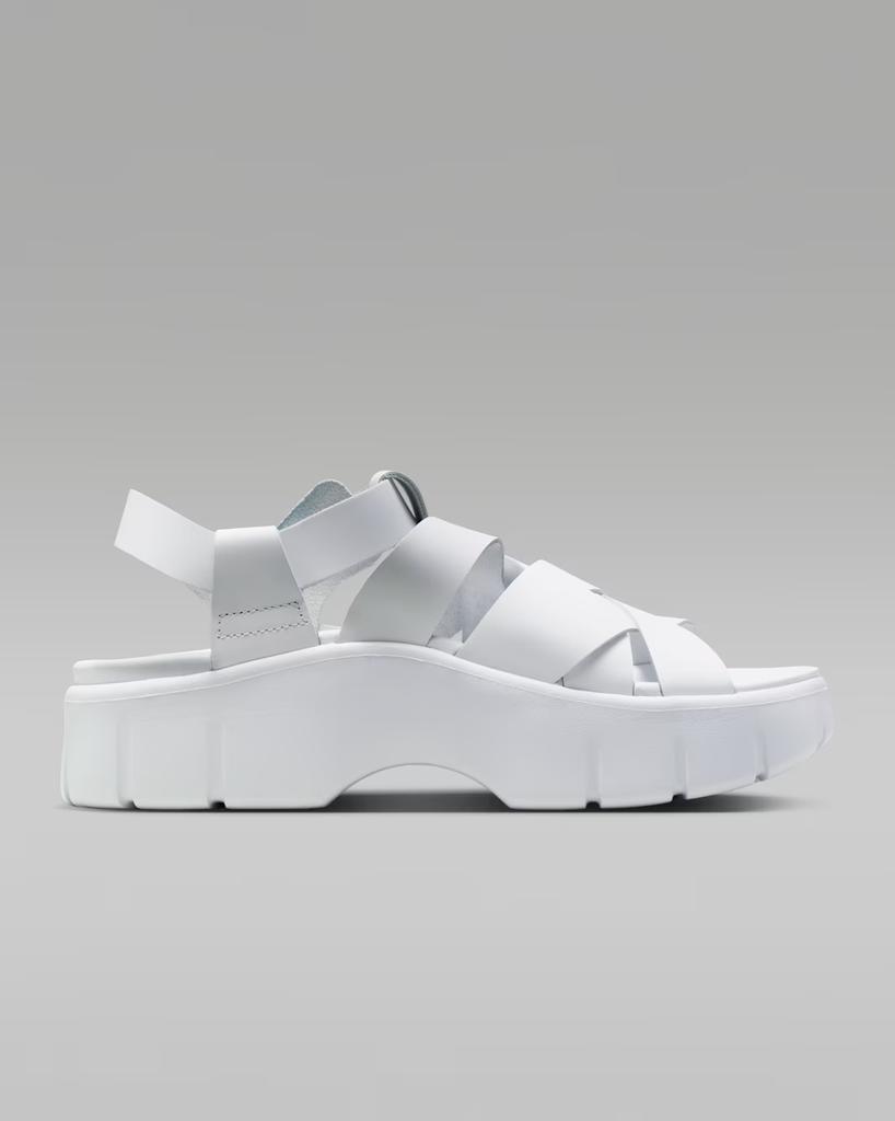 IB8841-100 Сандалии Nike Jordan Willow Белый/Металлический Серебристый (Женский)