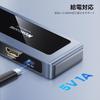 NEWCARE HDMI-переключатель 4K@60Hz, 4 входа/1 выход, с пультом ДУ, автоматическое/ручное переключение, конструкция из алюминиевого сплава, селектор HDMI 2.0, 18G