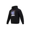 Adidas Don Gfx Hoodie With Geometric Print And Loose Fit Men Hoodie Black IB9396