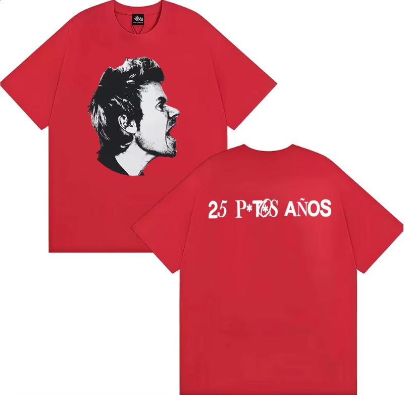Dani Martn Concierto 25 Aos Album Merch Tshirt Unisex Unisex Fashion Hip Hop Streetwear T Shirts Cotton Comfort T Shirt