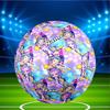 Custom Name Personalized KPop Demon Hunters-A Print Size 5 Soccer Ball Training & Match Football, for Team, Kicking, Gift for Football Enthusiasts