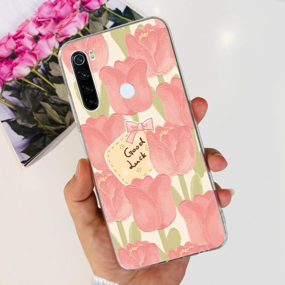 Для Xiaomi Redmi Note 8 Чехол Милый Мультяшный Мягкий Силиконовый Чехлы Для Телефона Для Xiaomi Redmi Note 8T 8 t Чехол На Redmi Note8 Задняя Крышка