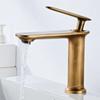 Роскошный смеситель для раковины в ванной, монтируемый на столешницу, черный хром, золото, смеситель для раковины с одним отверстием, краны для воды, смесители для раковины для горячей и холодной воды