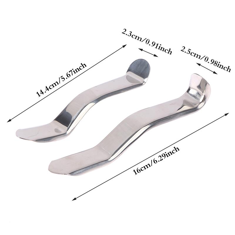 Dental Mouth Opener Cheek Lip Retractor Stainless Steel S Shape Implant Hook