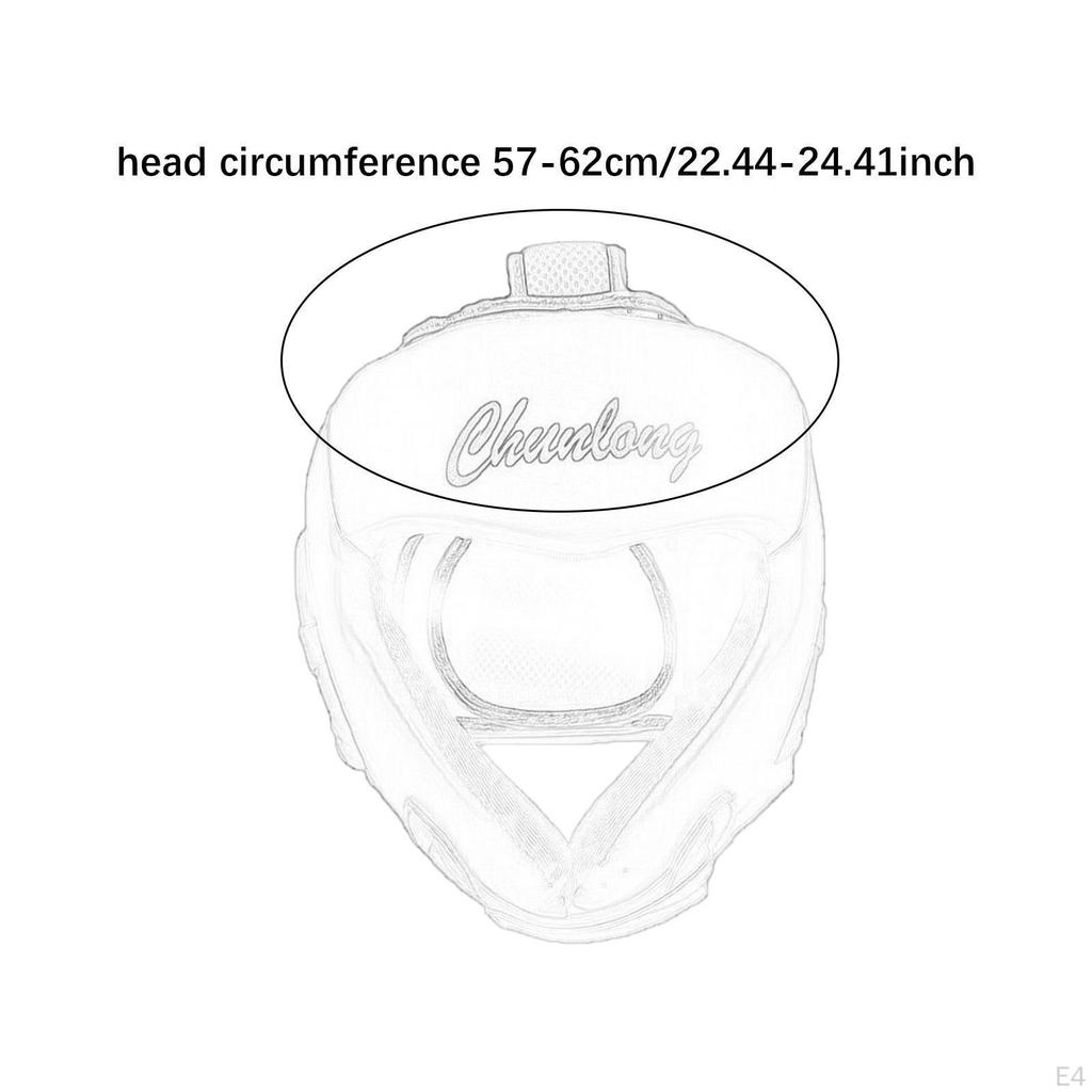 Чехол -Аксессуары для тренировочного шлема Мягкий, дышащий, с набивкой для защиты лба и ушей для тхэквондо