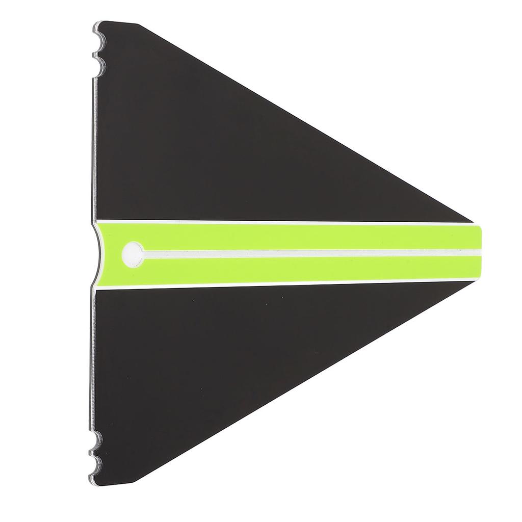 Golf Putting Alignment Mirror Shockproof Portable Training Aid Acrylic Groove Putting Mirror for Outdoor Practice