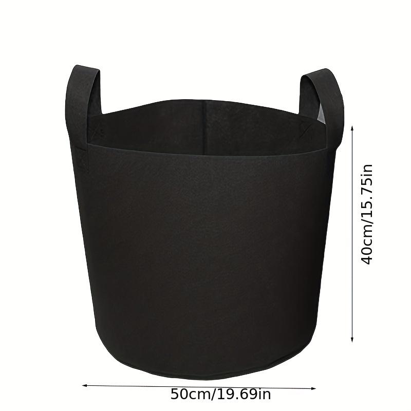 1 шт. нетканая сумка для посадки балкона, зеленая, серая фетровая сумка для растений, сумка для украшения розового горшка, зеленая сумка для украшения растений