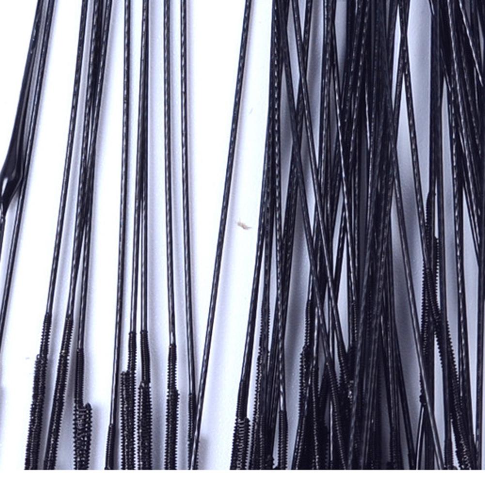 20 шт., вращающаяся стальная проволока, вертлюги, леска, рыболовный крючок, защитная защелка