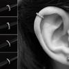 Small Body Piercing Jewelry Labrets Lip Ear Studs Rhinestone Cartilage Helix Tragus Earrings