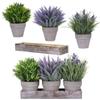 Plastic Provence Lavender Wedding Fake Plants Gifts Artificial Flowers  Table Decoration