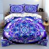 Celestial Mandala Bloom. Bedding sets Duvet covers Pillowcases(1* Duvet Cover 2* Pillowcases without duvet insert)