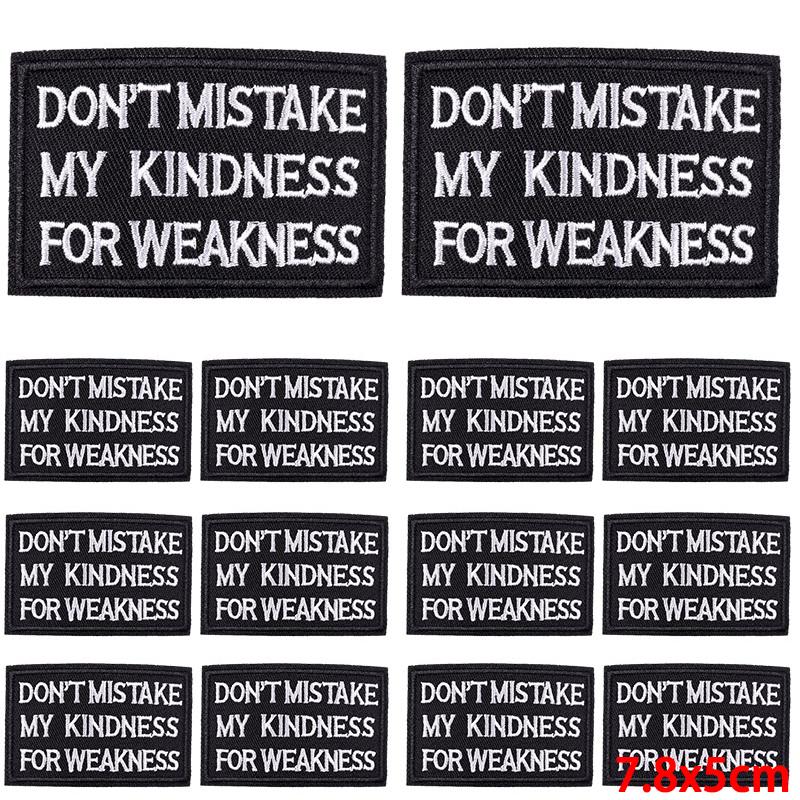 10Pcs/Lot Patch With Letters Iron On Patches For Clothing Thermoadhesive Patches On Clothes Slogan Proverb Patch For Clothes Sew