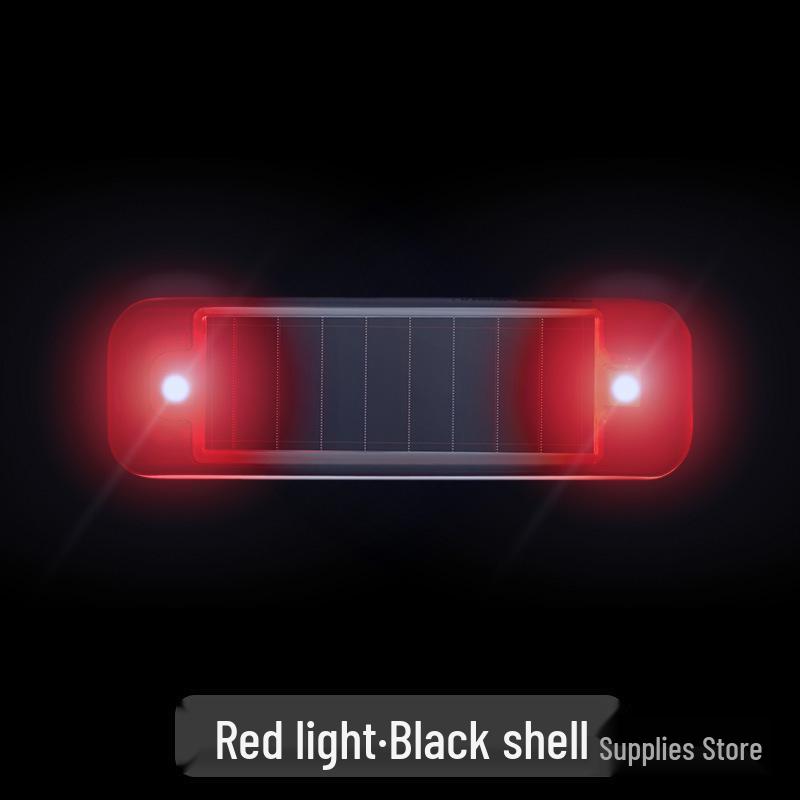 Wireless Solar LED Rear-End Collision Warning Light for Cars, Motorcycles, & Bicycles