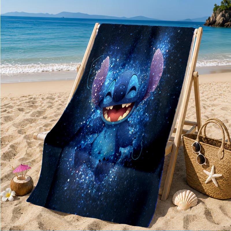 626 Experimental Artwork Printed Microfiber Beach Towel, Soft And Absorbent, Quick-Dry, Ideal for Summer Travel, Beach Essential, Swimming Pool