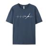 Glider Sailplane Pilot Heartbeat Running Runners Heartbeat Brand New Fitness Tight T Shirt Premium Unisexs T Shirt Tshirts