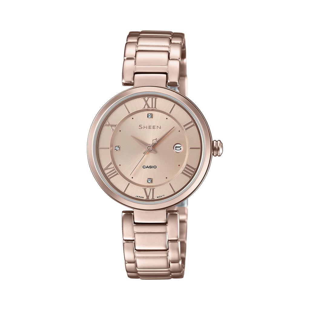 Casio Мужские аналоговые кварцевые часы SHE-4529CG-4A