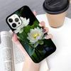 Flower Lotus Mobile Phone Cases Cover For iPhone 17 Air 16 15 14 12 13 11 Pro MAX apple Plus Coque