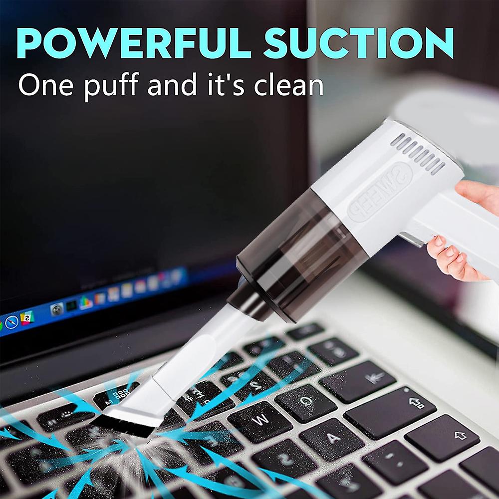 Пылесосы со сжатым воздухом и мини-пылесосы. Очистители клавиатуры. Распылители сжатого воздуха нового поколения. Портативные электрические баллончики с воздухом.