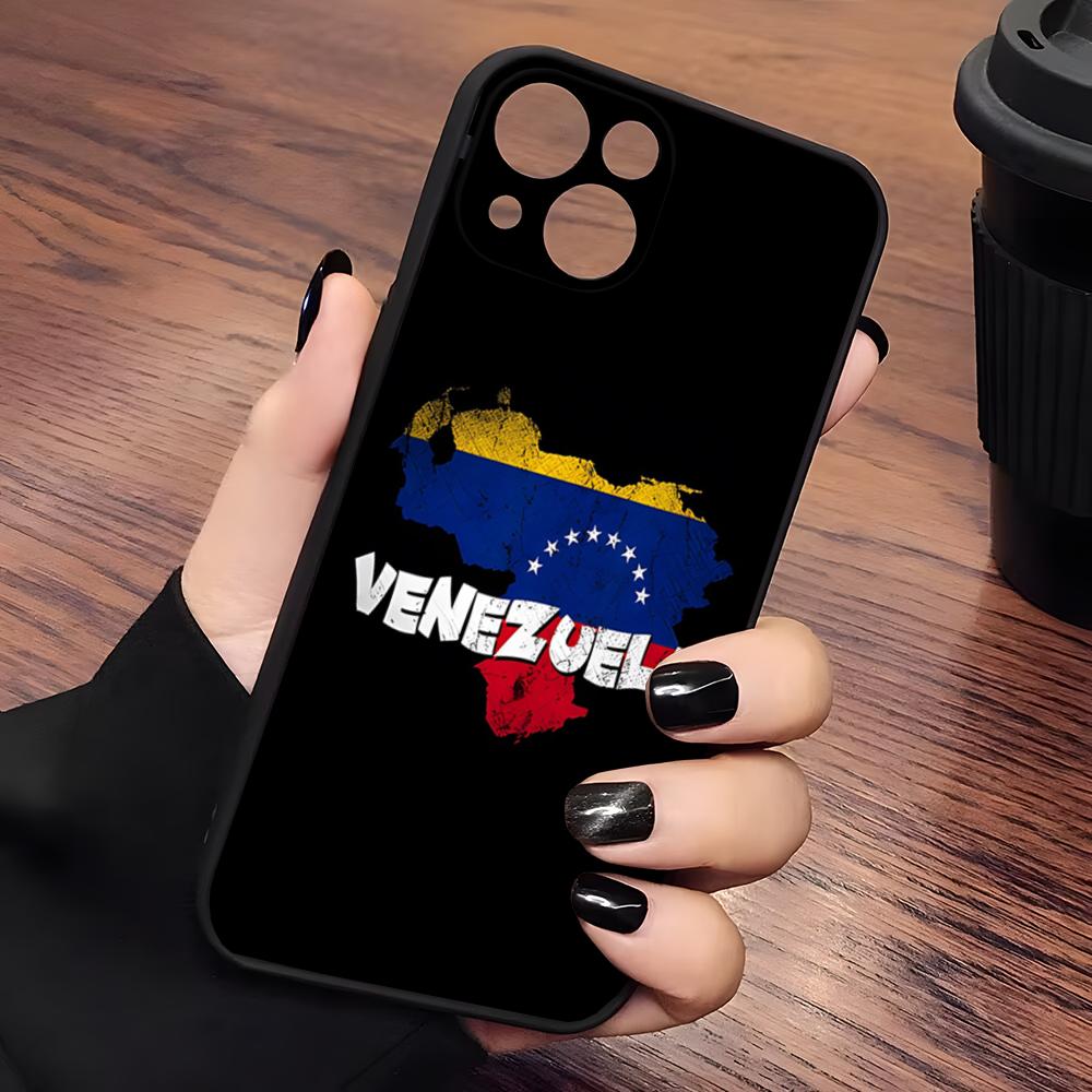 Flag Of Venezuela Phone Case Matte Transparent For Iphone 16 15 Max 14 13 Mini 12 Pro 7 8 11 XR Xs X Plus Back Cover