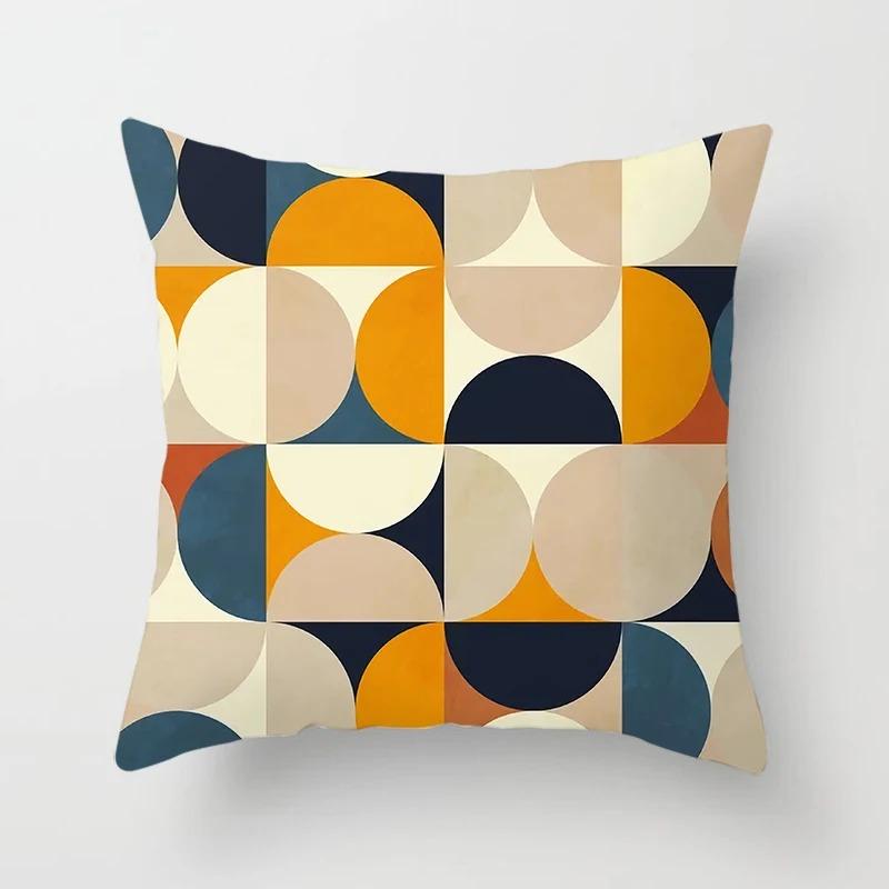 Простые красочные декоративные наволочки для гостиной, офиса, дома, наволочки для автомобиля, украшения