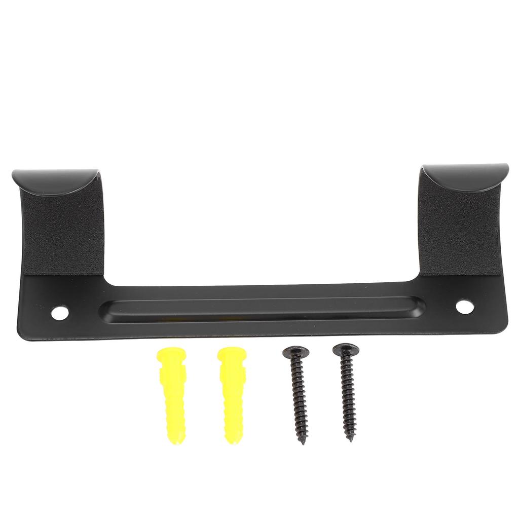 Настенный держатель для гладильной доски, вешалка для утюга, стойка для хранения в прачечной, подвесная полка, черный