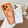Magnetic Rotating Stand Case IPhone 17 Pro Max With Hidden Hinge Matte Finish Shockproof Cover
