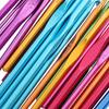 Grips DIY Yarn Metal Handle Crochet Hook Set Sewing Needles Weave Accessaries Knitting Needles