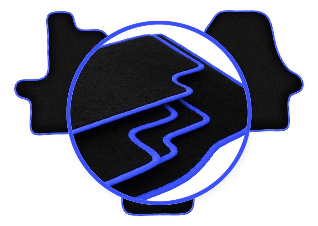 Автомобильные коврики CARLUX-BLUE для: Фургон Fiat Ducato IV (2014 - )