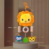 Plush Baby Grab Toy With Rope For Toddler Hand Exercise And Sensory Play
