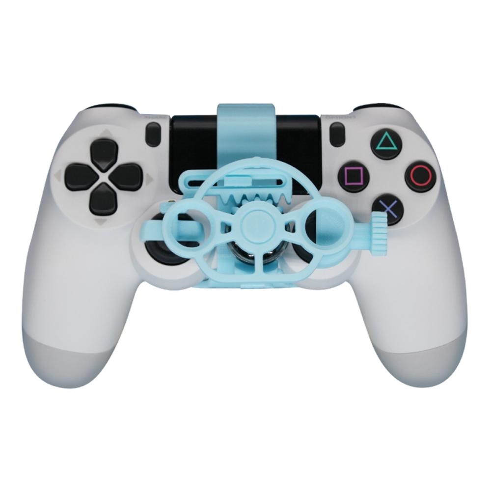 Mini Steering 3D printing Wheel For PS4 Controller Racing Games Auxiliary Controller Game Joystick Simulator Gamepad