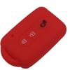 Jingyuqin 3 Buttons Remote Car Key Silicone FOB Case Cover Shell Protect For Nissan Duke MICRA QASHQAI JUKE X-Trail NAVARA