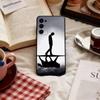 Чехол для телефона Волк Мягкий черный Для Samsung S25,S24,S21,S22,S23,S30,Ultra,S20,Plus,Fe,Lite