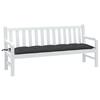 VidaXL Garden Bench Cushion Anthracite Mixed 180x50x7 Cm Fabric, Cushion, Bench Cushion, Garden Cushion, Cushion 4002563