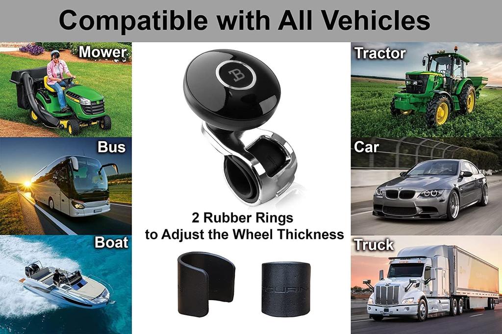 Popular international brand FOURING BLACK Label steering steering wheel steering wheel swivel steering wheel clamp knob, spinner, knob, [Used]