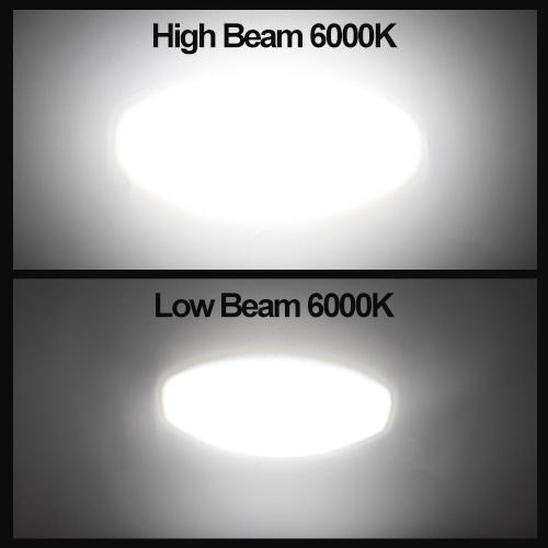 1 шт., 10000 лм, H4, светодиодные, для мотоциклов, H6, BA20D, светодиодные лампы для фар мотоцикла, линзы CSP, белые, желтые, лампы Hi Lo, аксессуары для скутеров, противотуманные фары 12 В