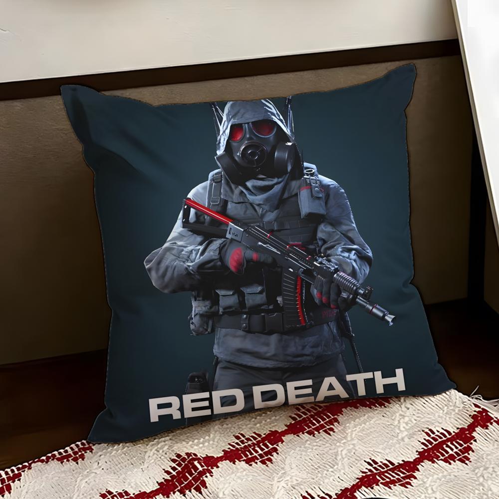 The DDivision 2game Cushion Cover Reversible Soft Durable Pillow Cover Home Car MultiScene Use for Daily Comfort