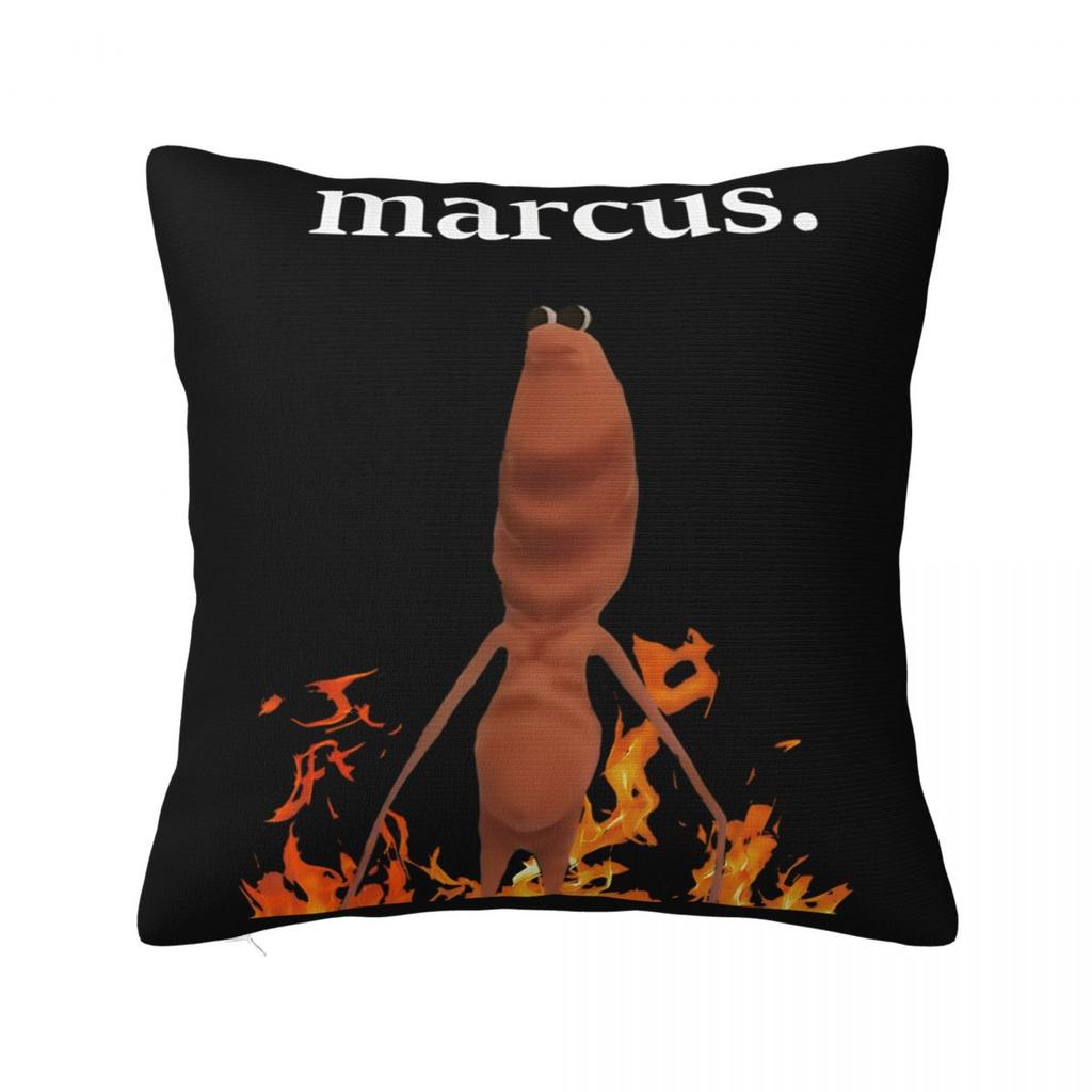 Im Sensitive Pillowcase Polyester Cushion Cover Decor Marcus The Worm Meme Pillow Case Cover Living Room Zipper cm
