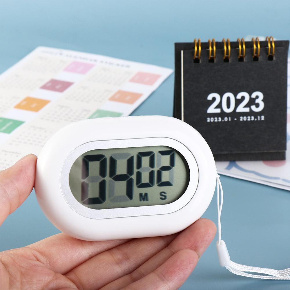 Learning Kitchen Reminder with Rope Countdown LCD Alarm Clock Game