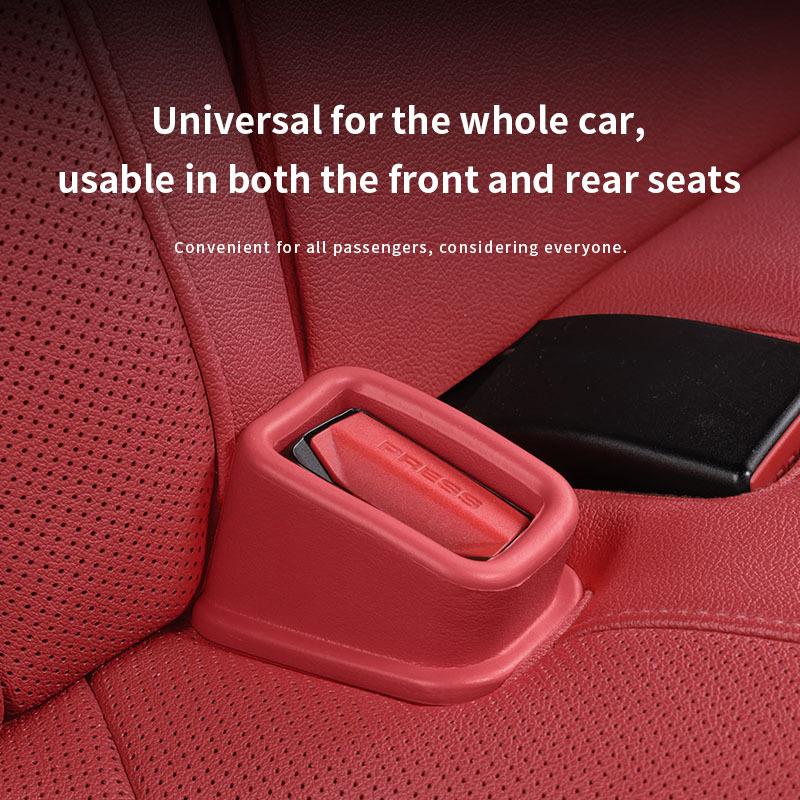 Sturdy Car Seat Belt Buckle Cover Anti Scratch Seatbelt Widen Button Protector Seat Belt Protection Cover Car Interior Accessory