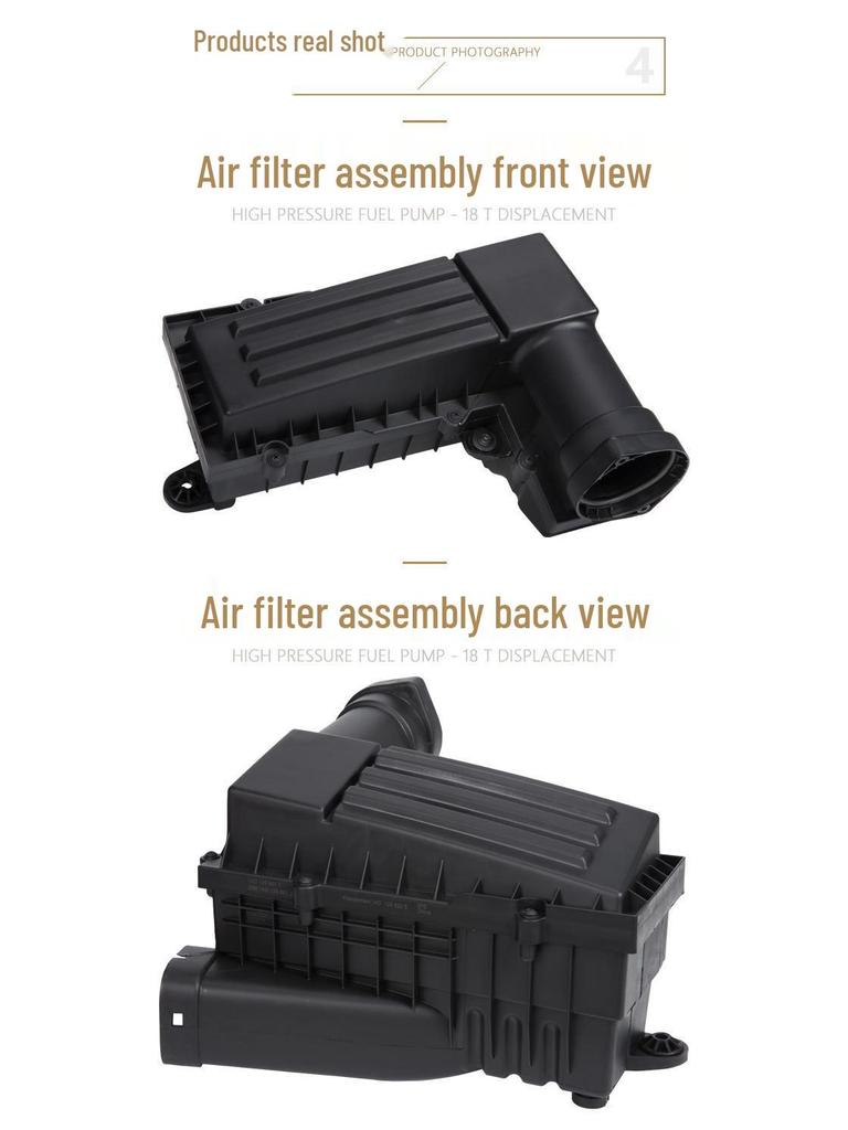 Совместимый корпус воздушного фильтра для Volkswagen Tiguan, Passat, Magotan, CC, Skoda Superb, Yeti 1.8T/2.0T