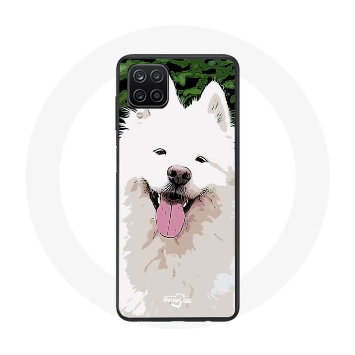 Coque pour Samsung Galaxy A42 5G Samoyède Blanc Race de chiens