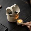 Japanese Retro Tea Warmer Stove Ceramics Candle Heating Holder 3 In 1 Essential Oil Incense Burner Kung Fu Tea Roaster