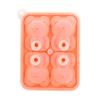 Ice Cube Tray Bear Shape Silicone Ice Cube Maker Cute DIY Candy Chocolate Mold for Whiskey Bourbon Funny Bear Gifts for Men Women