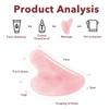 Натуральный камень Гуаша нефрит, красота для лица, скребковые массажные инструменты, прочный уход за кожей лица, Гуаша СПА, физиотерапия, роликовый ролик Gue Che