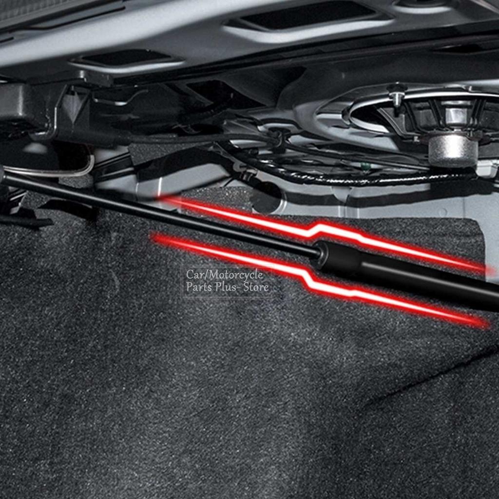 Black 2pcs Automatic Rising Gas Struts Shock Lift Supports Struts Front Fit For Honda Civic Sedan 4-Doors 2016-2020